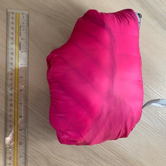 Rab MicroAlpibe Down Jacket Navy/Pink - Women XS- Packable and Water Resistent - Picture 4 of 7